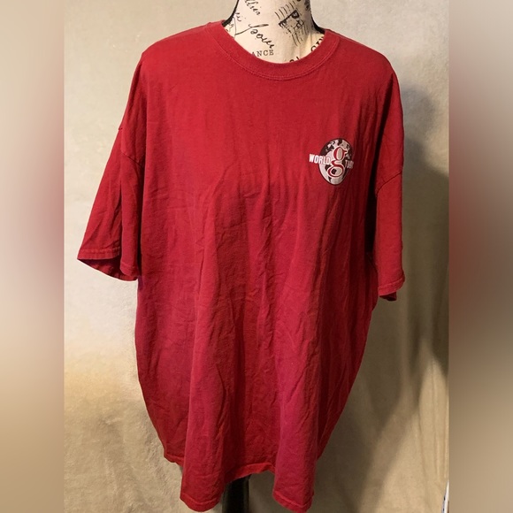Garth Brooks 2015 World Tour in Pittsburgh, PA Red 2XL Tour T Shirt - Picture 2 of 5